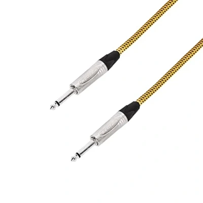 Image of Adam Hall Cables 5 Star IPP 0600 Vintage Instrument Cable Neutrik 6.3 mm Jack to 6 m