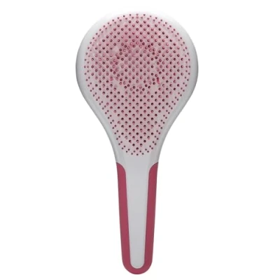 Image of Wet and Dry Hair Detangler Fine Pink White by Michel Mercier for Women 1 Pc Brush