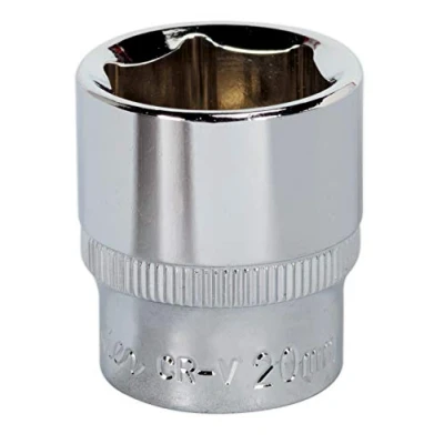 Image of Sealey Premier WallDrive® Socket 20mm 3/8&quot;Sq Drive Fully Polished