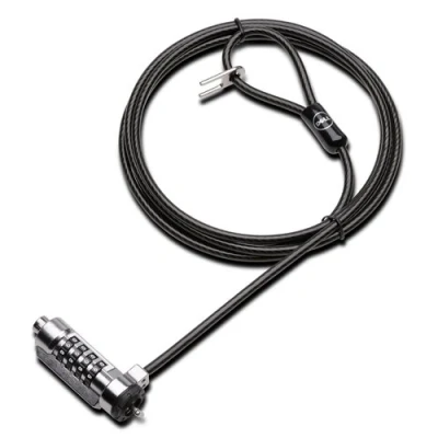 Image of Dell 461 AADC LC300 Combination Lock with 1.8 m Notebook Locking Cable for Inspiron 14 54XX/15 55XX/17 57XX/Latitude 3150/35XX/E7250/E7450/Vostro 15 35XX