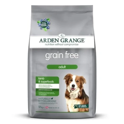 Image of Arden Grange Grain free adult lamb &amp; superfoods 12kg