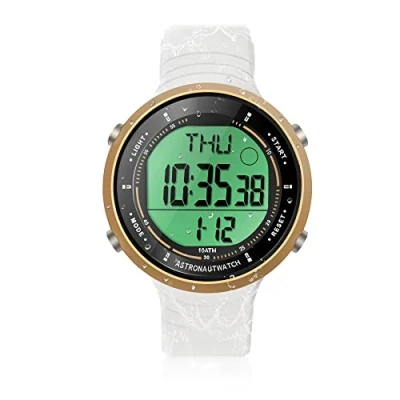 Image of Women&#039;s Sports Watch 10 ATM Waterproof for Swimming and Diving with Alarm Clock, Stopwatch, Timer, Dual Time Zone, Calendar, Backlight, 12 or 24 Hour Format