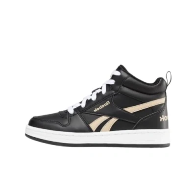 Image of Reebok Boys Royal Prime Mid 2.0 Sneaker, Cblack Oat Ftwwht, 5.5 UK