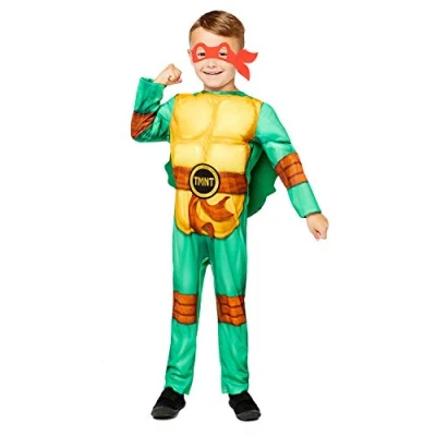 Image of amscan (PKT) (9909135) Child Tmnt Costume &amp; Mask (10 12yr)