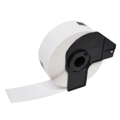Image of Compatible DK 11208 38mm x 90mm White Thermal Standard Address Labels with Brother QL 500 550 570 700 710W 720NW 800 810W 820NWB 1050 1100 1110NWB Printers