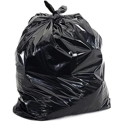 Image of HOMESmith Eco Friendly Refuse Sacks, Black Colour Bin Bags Pack of 10
