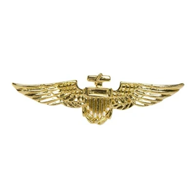 Image of Widmann Aptafêtes ? AC3020 Aviator Gold Brooch