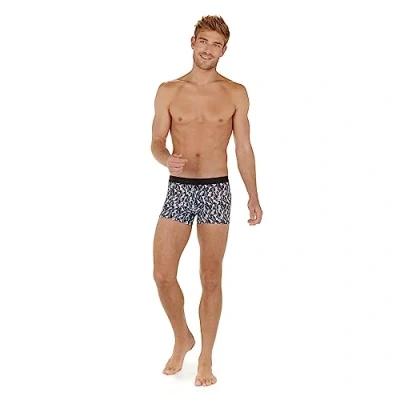 Image of HOM Men&#039;s Chess Boxer Briefs, Imprimé échecs Noir et Blanc, 2XL