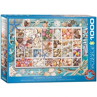 Image of Eurographics 6000 5529 Laura&#039;s Seashell Collection Puzzle, Various, 48 x 68 cm