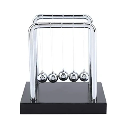 Image of FTVOGUE Balance Balls Toy Physics Science Pendulum Newton&#039;s Cradle Steel Educational Kits