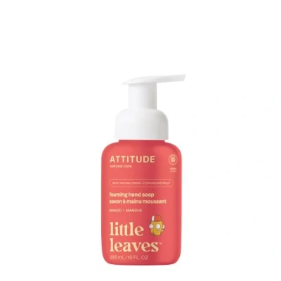 Image of ATTITUDE Foaming Hand Soap for Kids, EWG Verified, Dermatologically Tested, Plant and Mineral Based Ingredients, Vegan, Mango, 10 Fl Oz