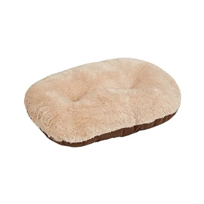 Image of Gor Pets Nordic Oval Cushion for Dog Bed Comfortable Washable , 40 inch, Brown