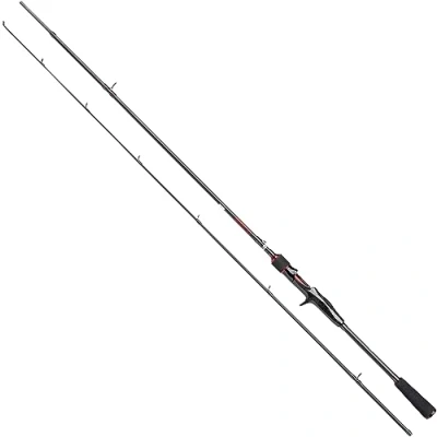 Image of Abu Garcia Vendetta V3 Casting Rod, Bait Cast Lure Fishing Spincasting rods, Predator Fishing, Pike, Perch, Zander, Unisex, Black, 2.44m 30 60g