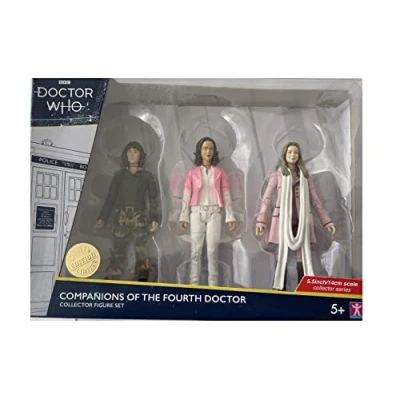 Image of Doctor Who Companions of the Fourth Collector Figure Set, 07202RPD
