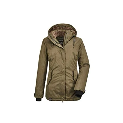 Image of G.I.G.A. DX Women&#039;s Stormiga WMN JCKT A Casual Functional Jacket with Zip Off Hood, Olive, 36
