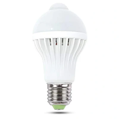 Image of MSC 5 Watt 450 Lumen E27 Motion and Dusk Dawn PIR LED Light Bulb Automatic Sensor Activated Warm White 3000k Energy Saving 5w 50w Incandescent Equivalent (E27 Warm1)