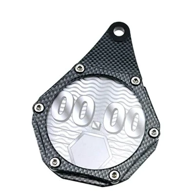 Image of prasku Black Motorcycle Tax Disc Permit Holder