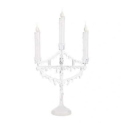Image of The Christmas Workshop Flickering Candelabra, Clear Acrylic