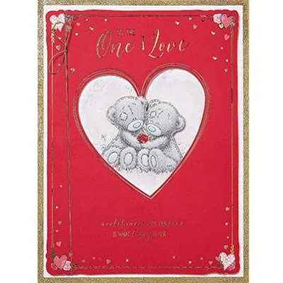 Image of Me To You Bear One I Love Valentine&#039;s Day Boxed Card