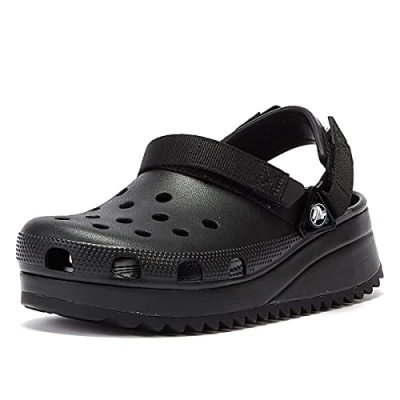 Image of Crocs Unisex Classic Hiker Clog, Black, 3 UK Men 4 Women