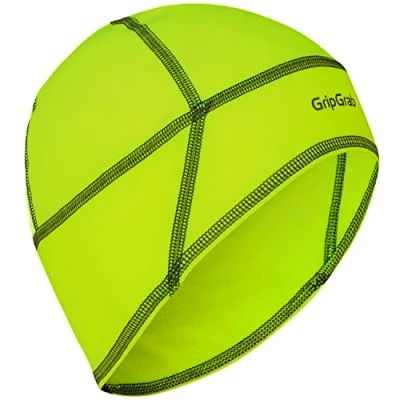 Image of GripGrab Thermo Hi Vis Spring Autumn Skull Cap