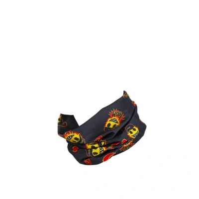 Image of O&#039;Neal NECKWARMER Scarf Neck warmer Mask Measuring 26cm wide and 47cm high, Wind Protection, stretchable fabric One Size (black/yellow)