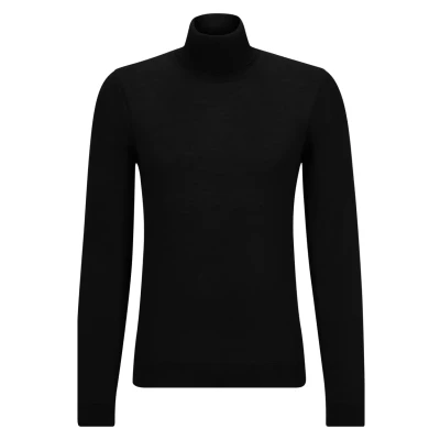 Image of BOSS Musso Jumper, Men&#039;s, Size: Large, Black