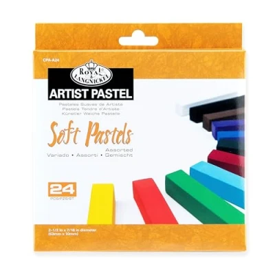 Image of Royal &amp; Langnickel Soft Pastels Assorted Colours (Pack of 24)