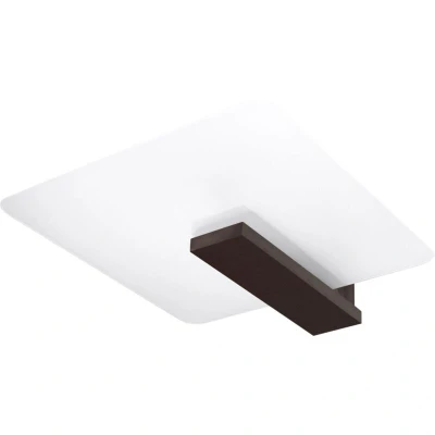 Image of Lappo Flush Ceiling Light Wenge