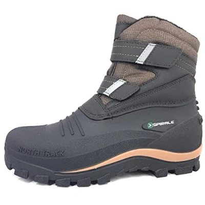 Image of Spirale Tove Men&#039;s Warm Lined Snow Boots, Brown (Brown 47), 43 EU (UK 9 Men&#039;s)