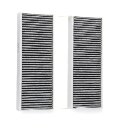 Image of 1672367080, 1672367180, 9837470680 Pollen Filter VALEO CLIMFILTER PROTECT 715805 Activated Carbon 259, 259mm PEUGEOT: 308 SW 2