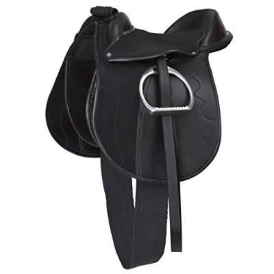 Image of Kerbl Economy Pony 325415 Saddle Set, Black