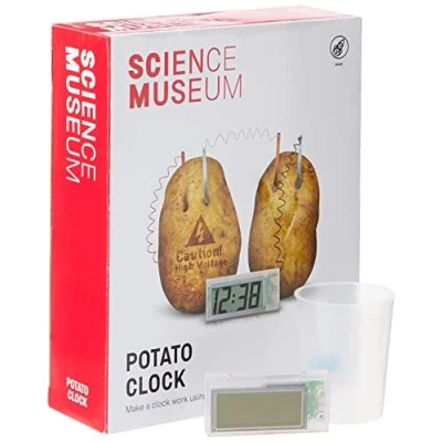 Image of Science Musuem Museum Potato Clock Kit, Assorted Colours, One Size