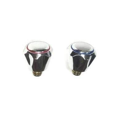 Image of Prostko 3/8&#039;&#039; Tap Reviver Kit Replacement Heads with Valve Glands Basin Bath Knobs Red and Blue