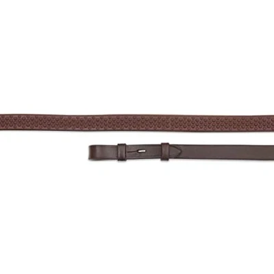 Image of Shires Aviemore Soft Rubber Grip Reins 48 x 1/2&quot; Black