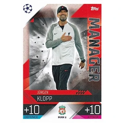 Image of Topps Match Attax Extra 2022/23 Jurgen Klopp Manager Man 2