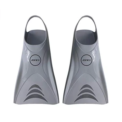 Image of Zone3 Silicone V FLEX Ergo Swim Training Fins (Large (9 11 UK))