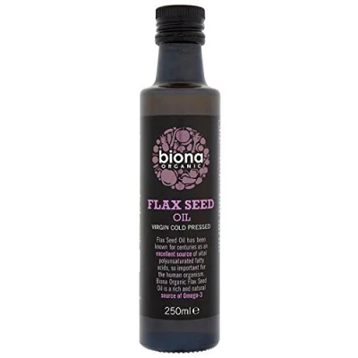 Image of Biona Organic Flax Seed Oil, 250ml, Single Pack