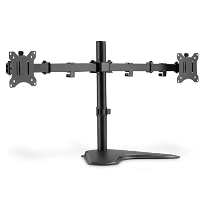Image of DIGITUS Monitor mount Stand 2 monitors Up to 32 inch 2X 8 kg VESA 75x75, 100x100 Black