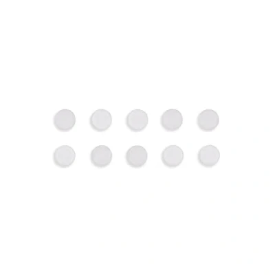 Image of Bi Office 30 mm Round Magnet White (Pack of 10)
