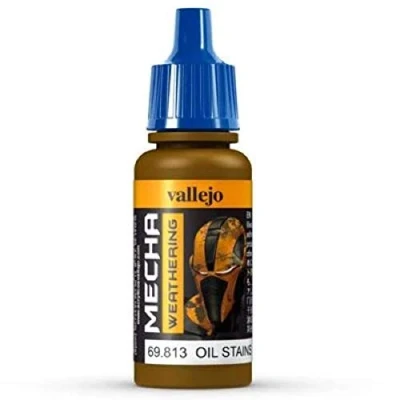 Image of Vallejo 17 ml &quot;AV Mecha Color&quot; Acrylic Airbrush Colour Gloss Oil Stains