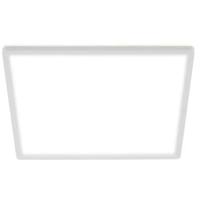 Image of BRILONER Leuchten LED Panel, Ceiling Light, Lamp Incl. Backlighting Effect, 22 Watts, 3, 000 Lumens, 4, Kelvin, White, Square, 42x42cm