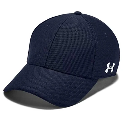 Image of Under Armour Mens Blank Blitzing Golf Cap Midnight Navy L/XL
