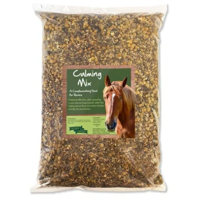 Image of Horse Herbs Calming Mix 100% Natural Supplement, Chamomile, Valerian Root Pony, Equine (1kg)