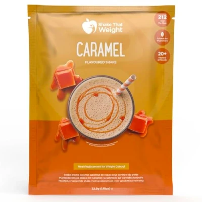 Image of Caramel High Protein Meal Replacement Diet Milkshake Shake That Weight