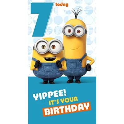 Image of Minions Movie MM017 Greeting Card