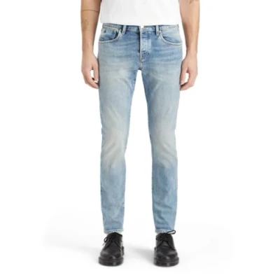 Image of Scotch &amp; Soda Men&#039;s Core Ralston Regular fit Organic Cotton Jeans, Aqua Blue 3625, 36 W/30 L