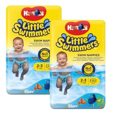 Image of Little Swimmers Swim Pants for Babies Size 2 3 (7 12 kg) Pack of
