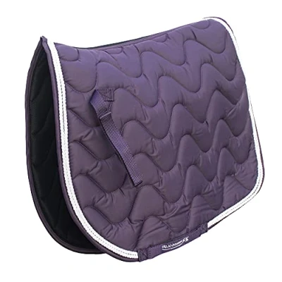 Image of Rhinegold Wave Saddle Pad Full Plum