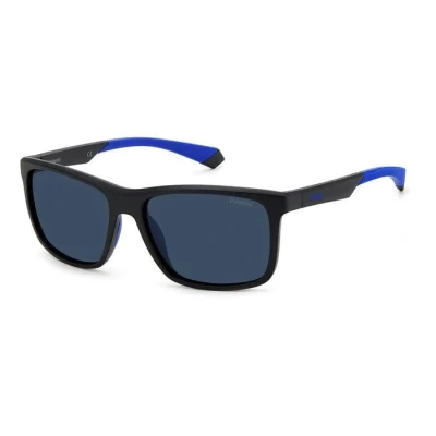 Image of Polaroid PLD 7043/S sunglasses Black/Blue Blue Polarised